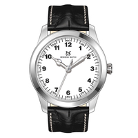 Montres mécaniques automatiques de luxe vintage OEM en acier inoxydable pour hommes