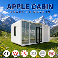 Maison préfabriquée modulaire de style marocain Apple Cabin pour une séjour à thème exotique et décoré pour des vacances