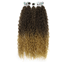 Tissage synthétique bouclé Super Diva en fibre de haute qualité, paquet bon marché