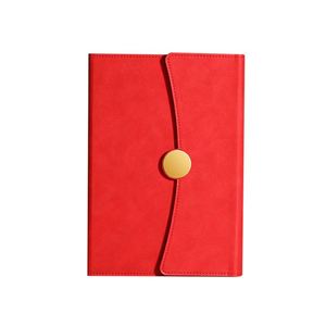 Agenda de Lujo Ecológica y Elegante con Tapa Dura, Cierre de Botón Metálico Dorado, Logotipo Personalizado, Diario de Negocios, Oficina - Product Image 3