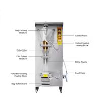 Machine d'emballage verticale Tolcat pour liquides, machine automatique de remplissage d'eau en sachet, machine de remplissage et d'emballage de liquides en film plastique