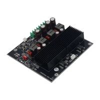 GGDX SAMP-300 Carte d'amplificateur de puissance HiFi 2 canaux à double cœur TPA3255 600W+ Version à économie d'énergie automatique