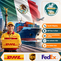 Transitaire Chine-Mexique DDP Vêtements Fret Aérien DDP Chine-Mexique DDP Mexique Ligne Spéciale Services d'Expédition Agent 1688