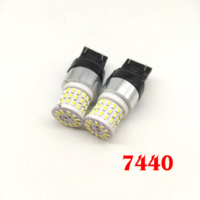 1157 1156 3014 57 SMD BA15S P21W S25 BAY15D P21/5W Led Ampoule 12-24V Rouge Ambre Céramique Led De Frein De Voiture Ampoules Queue Signal D'arrêt Lumière
