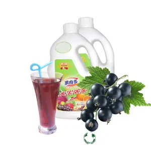 Sản xuất tại Trung Quốc Blackcurrant hương vị trái cây Syrup tập trung Nhà cung cấp cho trà bong bóng thành phần