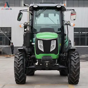Kamera terbalik 360 derajat kabin 50HP 60HP 75HP tahap Euro V traktor pertanian mesin