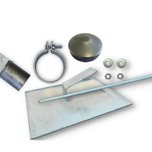 Kit d'assemblage de <span class=keywords><strong>poteau</strong></span> de clôture et de support en acier galvanisé à chaud 100NBx25NB pour <span class=keywords><strong>portail</strong></span> de ferme rurale - Product Image 2