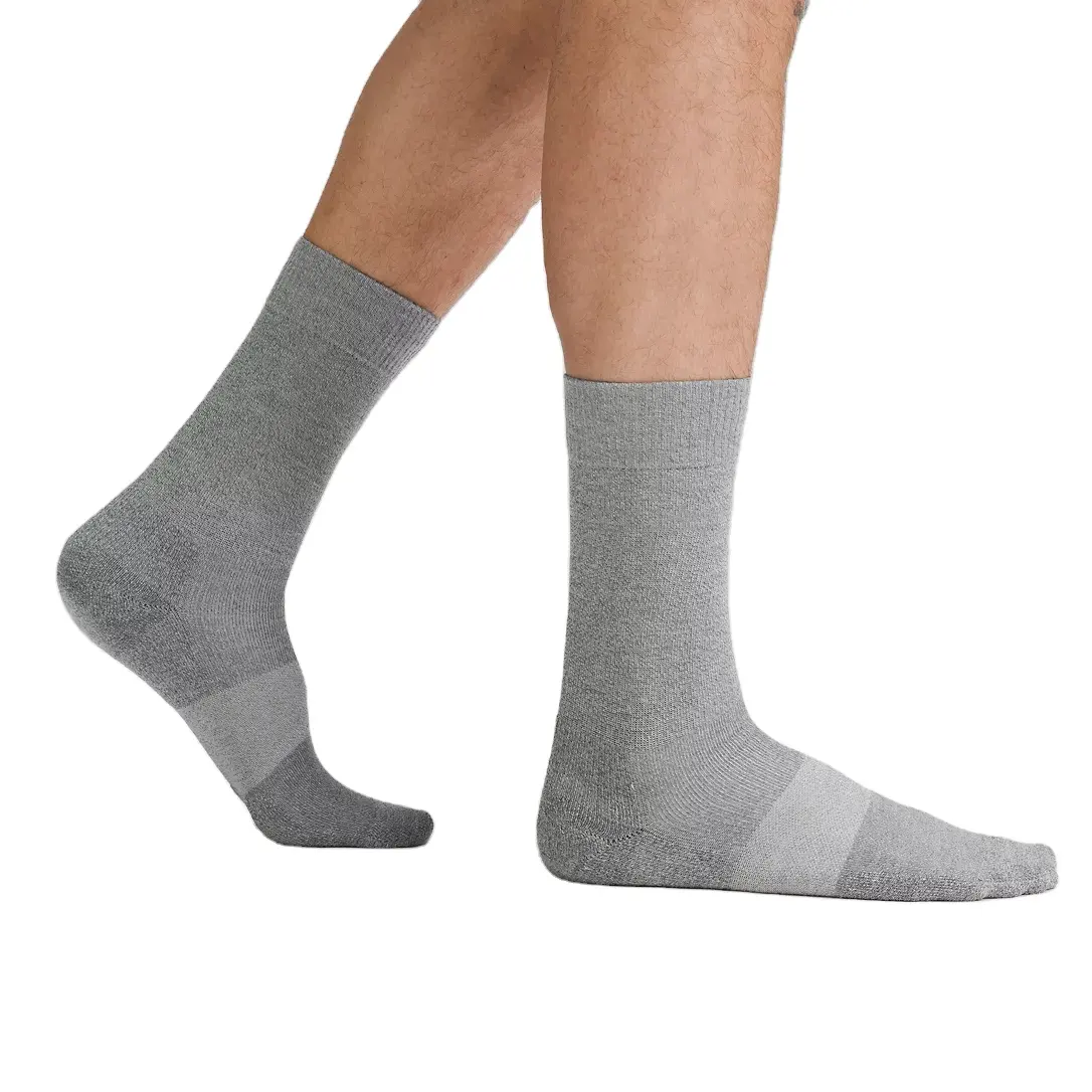 Спортивная одежда, дышащие носки с индивидуальным логотипом, из мягкой хлопчатобумажной пряжи, Длина экипажа, индивидуальные носки