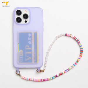 Nouveauté 2026 : <span class=keywords><strong>Bijoux</strong></span> faits main pour femmes – Chaîne florale colorée avec perles naturelles, accessoires faits main, lanières de téléphone <span class=keywords><strong>iPhone</strong></span> à porter en bandoulière - Product Image 3