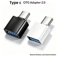 OTG-Adapter Typ-C Micro USB USB 2.0 Android Tragbarer Übertragungsanschluss für Maus Tablet Universeller Datenübertragungskonnektor