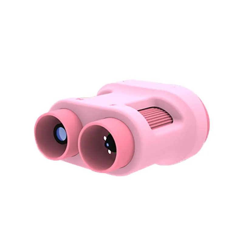 LEDライト付き教育用ミニハンドヘルド顕微鏡屋外子供ステムおもちゃ完璧な双眼鏡子供望遠鏡子供おもちゃL1