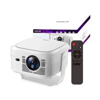 Nouveau projecteur de cinéma maison transfrontalier HY450MAX version anglaise, ultra haute définition 1080P, projecteur intelligent Android 14