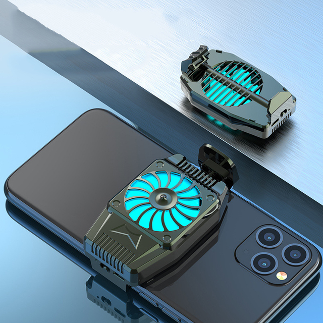 Hot Sale H15 Plug-in Model Mobile Phone Cooler Back Clip Smartphone Fast Cooling Fan Portable Mobile Phone Game Cooler