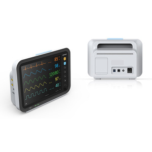 Moniteur patient multiparamètres portable Medco Yonker 8000C ECG SpO2 NIBP Resp Temp avec batterie intégrée et écran LED - Product Image 5