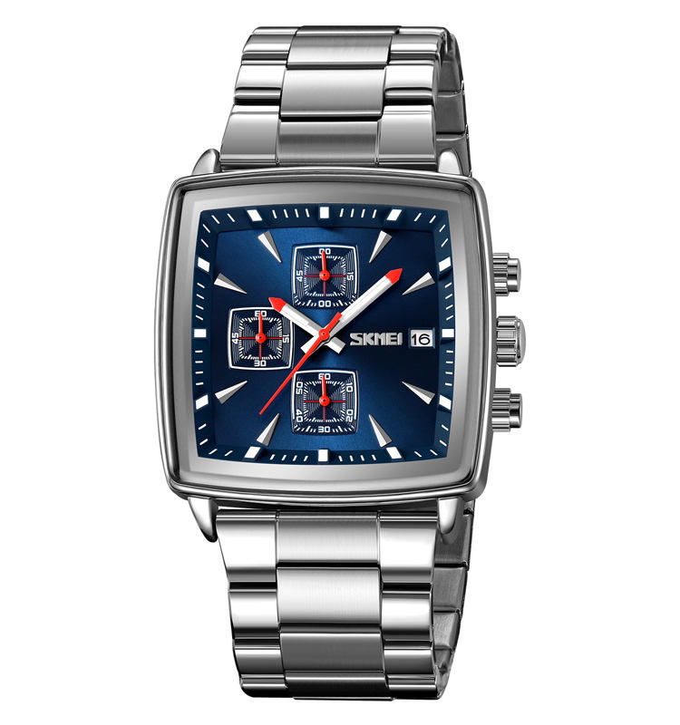 สีเงิน/สีฟ้า