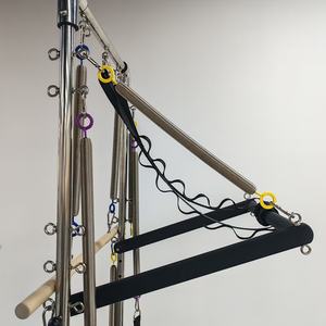 Jereathy - Reformer <span class=keywords><strong>de</strong></span> <span class=keywords><strong>Pilates</strong></span> con Media <span class=keywords><strong>Torre</strong></span>, Resistente, Funcional, <span class=keywords><strong>de</strong></span> Madera <span class=keywords><strong>de</strong></span> Arce, con <span class=keywords><strong>Torre</strong></span> <span class=keywords><strong>de</strong></span> Trapecio - Product Image 2