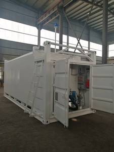 Réservoir d'essence mobile de stockage de carburant diesel autonome de 20 pieds et 40 pieds avec distributeur - Product Image 6