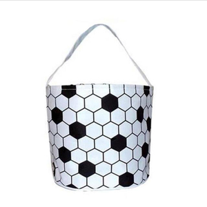 Cesta Deportiva Personalizada para Halloween, Cesta para Dulces, Cesta Personalizada de Rugby, Béisbol, Sóftbol, Fútbol Americano, Baloncesto, Cesta de Pascua - Product Image 2