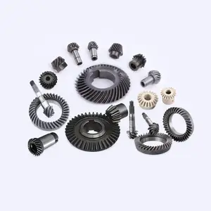 Bevel Pinion Gear Power Tool Spiral Bevel Gear With Case Harden Spiral gear wheel