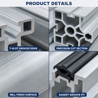 Profilé extrudé en aluminium 6061 T6 de précision pour châssis de calcul quantique et système cryogénique