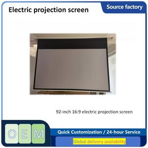 Écrans de projection électriques pour cinéma maison CGT4k 92 100 120 150 200 pouces 16:9, écran de projection <span class=keywords><strong>motorisé</strong></span> - Product Image 4