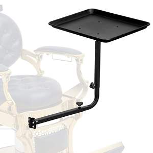 Carrito de Peluquería de Alta Calidad con Bandeja, Silla Instalada, Ajustable en Altura, para Salón de Belleza, Barbería, Spa, Tatuajes y Herramientas de Estilista - Product Image 2