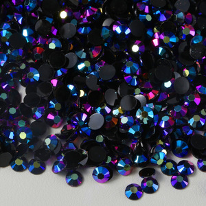 Venta al por Mayor de 14400 Piezas de Cristales de Vidrio AB Hotfix Rhytones, Apliques de Gemas para Vestidos, Camisetas y Accesorios de Ropa - Product Image 1