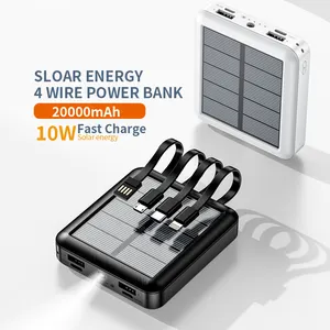 High Quality Travel Is Necessary Mini Solar Charging Power Bank For Mini Portable Mobile Phone Charger