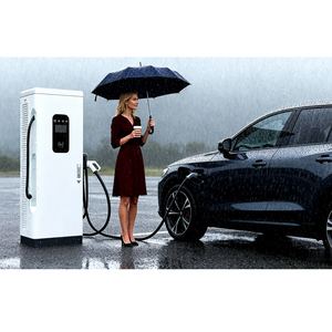 Chargeur mural pour véhicules électriques de haute qualité du fournisseur Golden, avec des fonctionnalités avancées de gestion de la charge pour les équipements électriques - Product Image 1