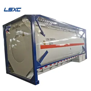 Fabriek Directe Levering 20ft 25cbm Roestvrijstalen Food Grade Container Tank Voor Wateropslag