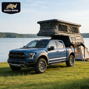 Caja de carrocería para autocaravana todoterreno, tipo pop-up, de lados rígidos, para cama corta y larga, compatible con F150 de 5 pies - Product Image 1