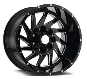 20Inch 22Inch 4X4 Offroad 20X9 20X12 20X14 22X12 Negative Offset -76 -44 -12 0 12 Et Deep Dish Aluminium Alloy Wheel