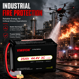 Vente directe d'usine, batterie de drone de lutte contre les incendies, batterie Lipo pour drone, 25Ah 12s 44.4v 3C, usine d'origine pour drone hexacoptère - Product Image 3