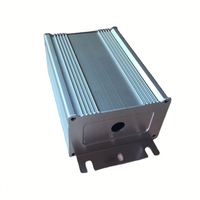 Boîtier de protection électronique en alliage d'aluminium anodisé 6063, personnalisé, avec indice de protection IP54, pour haut-parleur et extrusion de circuits imprimés (PCB)