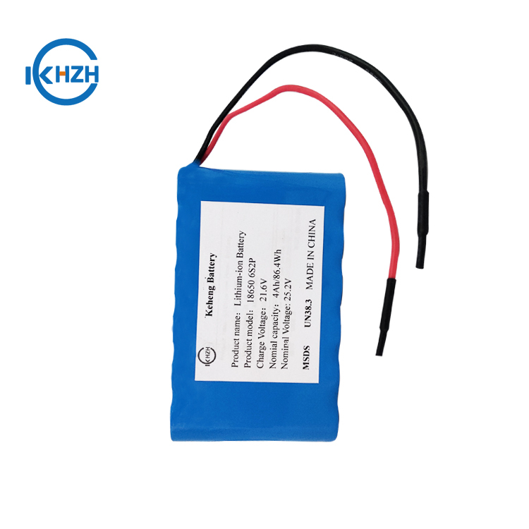 Top quality 24v type cell li-ion battery pack lithium battery rechargeable