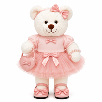Fabricant OEM – Ensemble Robe et Chaussures Personnalisés pour Ours en Peluche de 40 cm – Tenue Tutu OEM pour Animaux en Peluche – Vêtements et Costumes Certifiés EN71