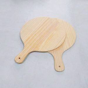 Haute Qualité Pin Bois <span class=keywords><strong>Pizza</strong></span> Paddle Peel Poignée Logo Personnalisable Ensemble D'outils De Cuisson Y Compris <span class=keywords><strong>Pizza</strong></span> Cutter Tout Un Emballage De Boîte - Product Image 2