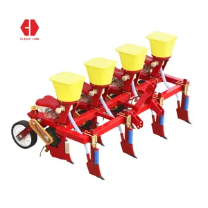 CHINA Mounted Corn Planters 4-reihige Sä maschine kleiner Traktor Sä maschine Maissamen Pflanzer