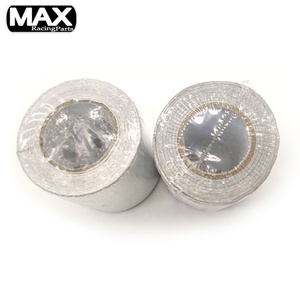 Ruban adhésif réfléchissant en fibre de verre et aluminium doré pour isolation <span class=keywords><strong>thermique</strong></span> des tuyaux, 5/10/15/25 mètres, protection contre la chaleur des échappements - Product Image 4