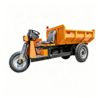 Mini-dumper électrique 1T 1.5T 2T 3T pour mine, petit camion à benne, tricycle électrique, mini-dumper électrique à vendre