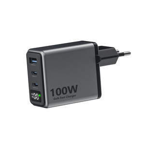 Cargador compacto GaN de 100W con control de temperatura 2C1A PD PPS QC4.0 para oficina en casa; Compatible con computadora portátil con protección OTP y OVP - Product Image 3
