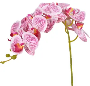 Hochzeits strauß Flores Real Touch Seide Faux Orchideen Künstliche Blumen Orchideen Künstliche Blumen Für Wohnkultur