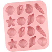Moule en silicone DIY Coquillages Écologique et Antiadhésif Formes Conque et Étoile de Mer pour Chocolat Savon Gâteau Outil Artisanat