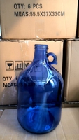 Bouteille de bière en verre Moonlight personnalisable avec logo, 1L, 2L, 2,5L, 4L, 5L, type Growler, pour vin de Californie et bière