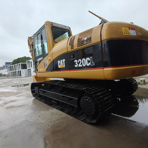Excavadoras usadas CAT 320C/L de segunda mano, excavadoras sobre orugas originales de 20 toneladas, excavadoras Caterpillar usadas de 20 toneladas CAT 320C/L en venta - Product Image 5