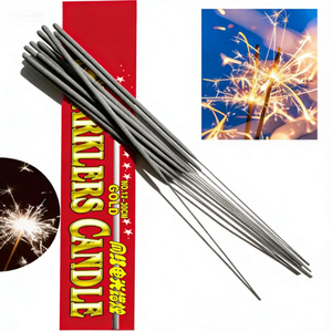 ดอกไม้ไฟแบบแท่งลวดเหล็ก Pyro Flame ขนาด 10 นิ้ว สำหรับงานวันเกิดและโอกาสต่างๆ ขายส่ง - Product Image 3