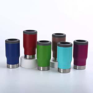 Nouveau style vente chaude, 12oz 14oz double paroi en acier inoxydable isolé sous vide canette de bière refroidisseur sports extérieur support tasses/ - Product Image 6