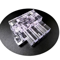 Boîtier en plastique pour éclairage automobile sur mesure, moulage par injection, lentille PC PMMA, boîtier d'éclairage automobile, usinage CNC, pièces en plastique