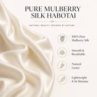 Tissu en soie Habotai 8 Momme 100% Soie de mûrier, tissage uni, couleur unie, doublure légère en soie pour vêtements, robes et manteaux