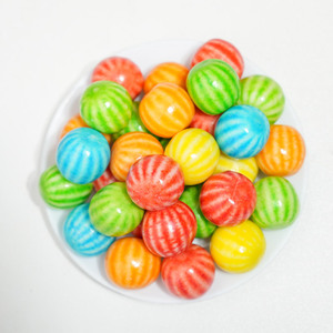 Permen Karet Rasa Semangka Nostalgia Klasik Camilan Manis Rasa Buah 100g Multi-Warna Grosir - Product Image 1